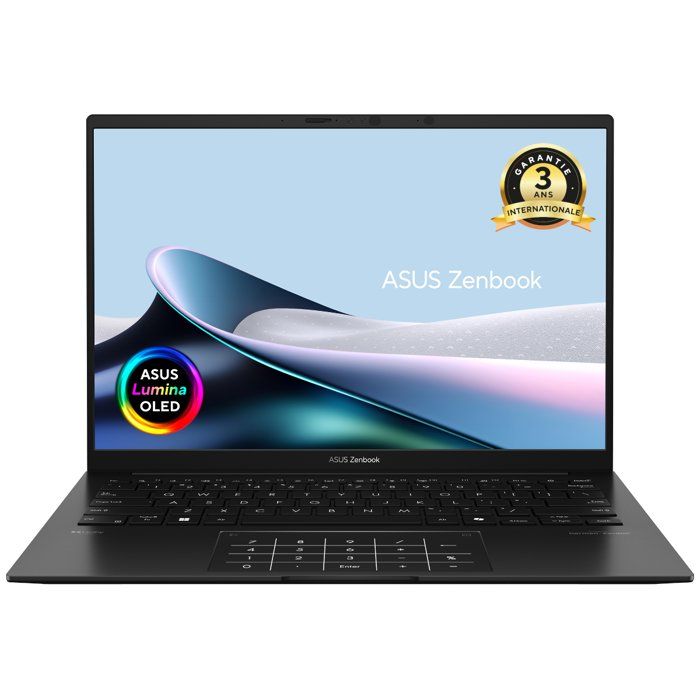 PC Portable ASUS ZenBook 14 OLED UM3406 : Win 11 - 14.0 WUXGA - AMD Ryzen AI 7 445 - RAM 32Go - 1To SSD