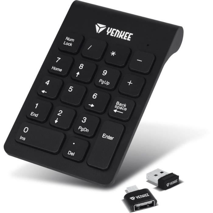 Clavier numŽrique sans fil - YENKEE - YKB 4020