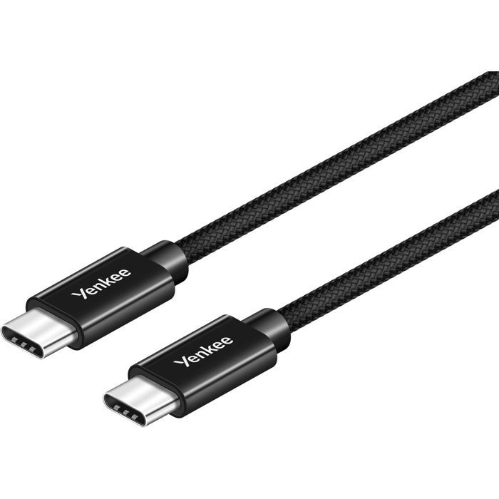 C‰ble USB-C 1m - YENKEE - YCU C101 BK