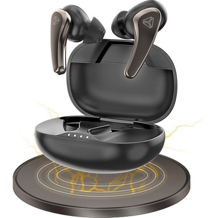 Écouteurs sans fil rechargeable - TWS TABOO - YENKEE - YHP 05BT BK