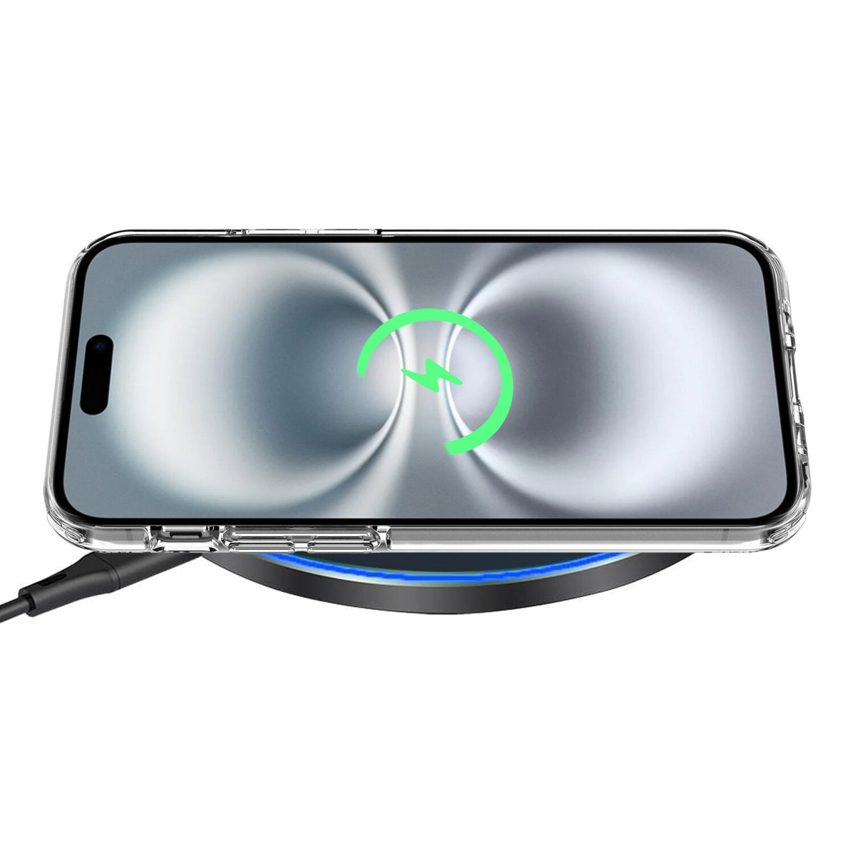 Coque Ko-MAG transparente iPhone 16