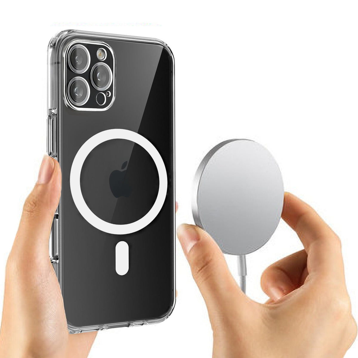 Coque Ko-MAG transparente iPhone 16 Pro
