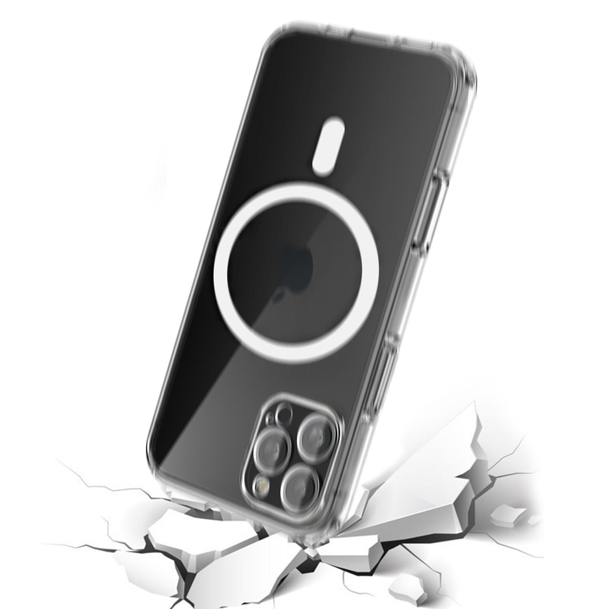 Coque Ko-MAG transparente iPhone 16 Pro