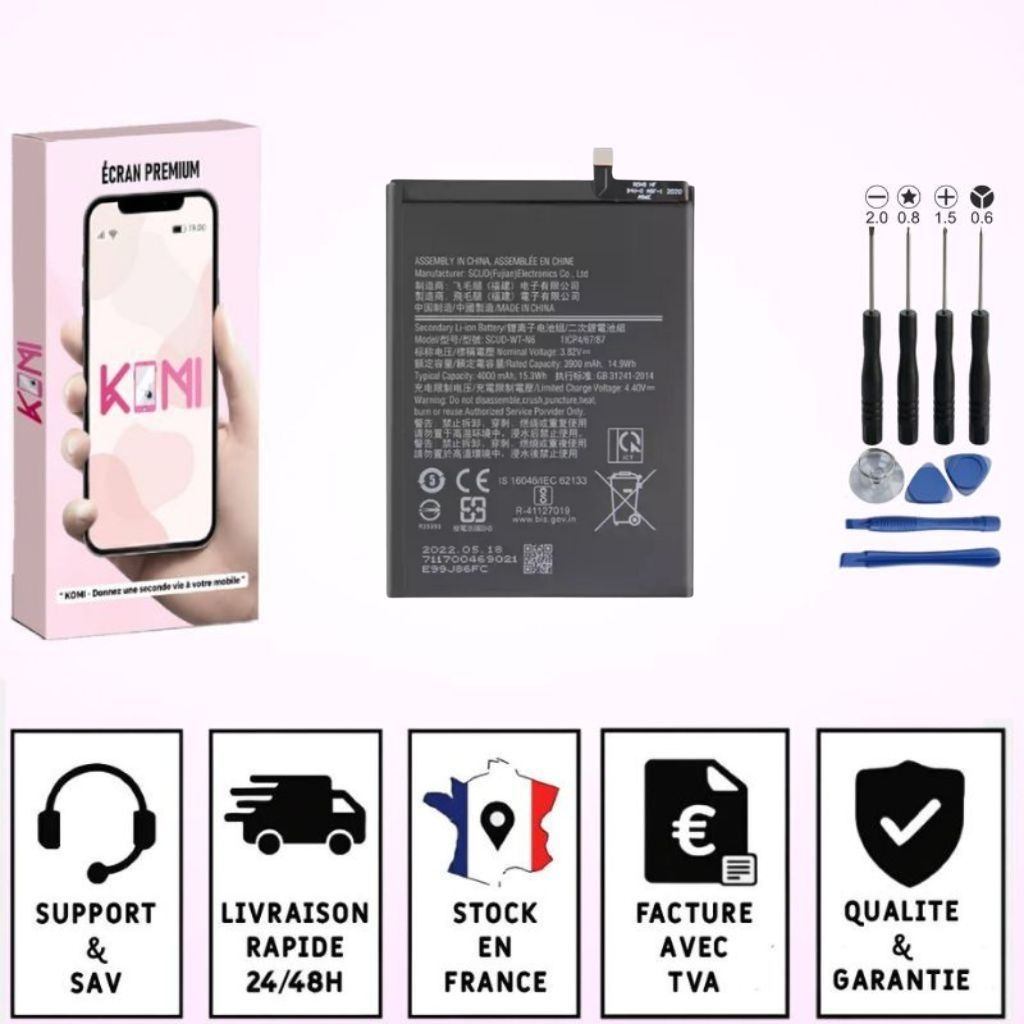 Batterie Samsung Galaxy A10s/A20s/A21s avec colle