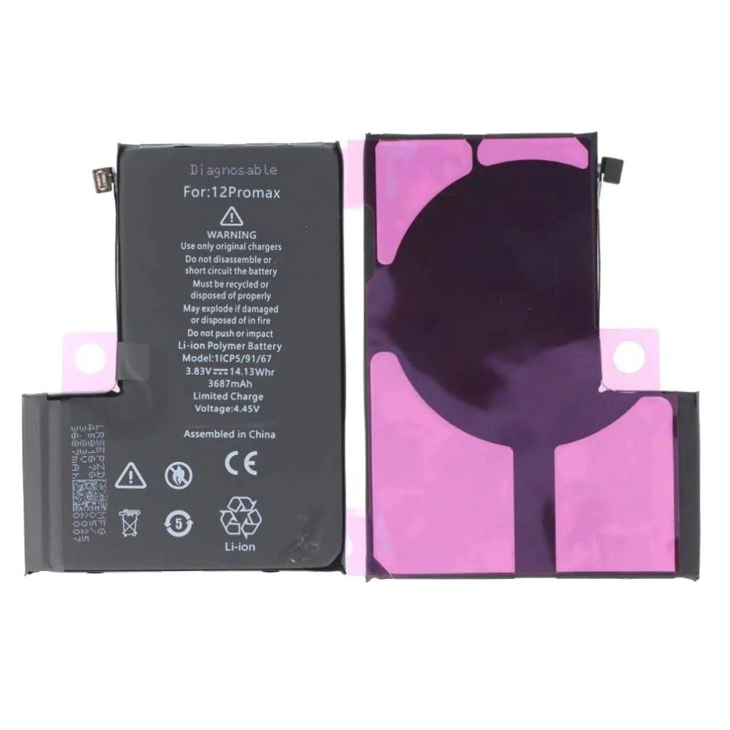 Batterie iPhone 12 Pro Max brute