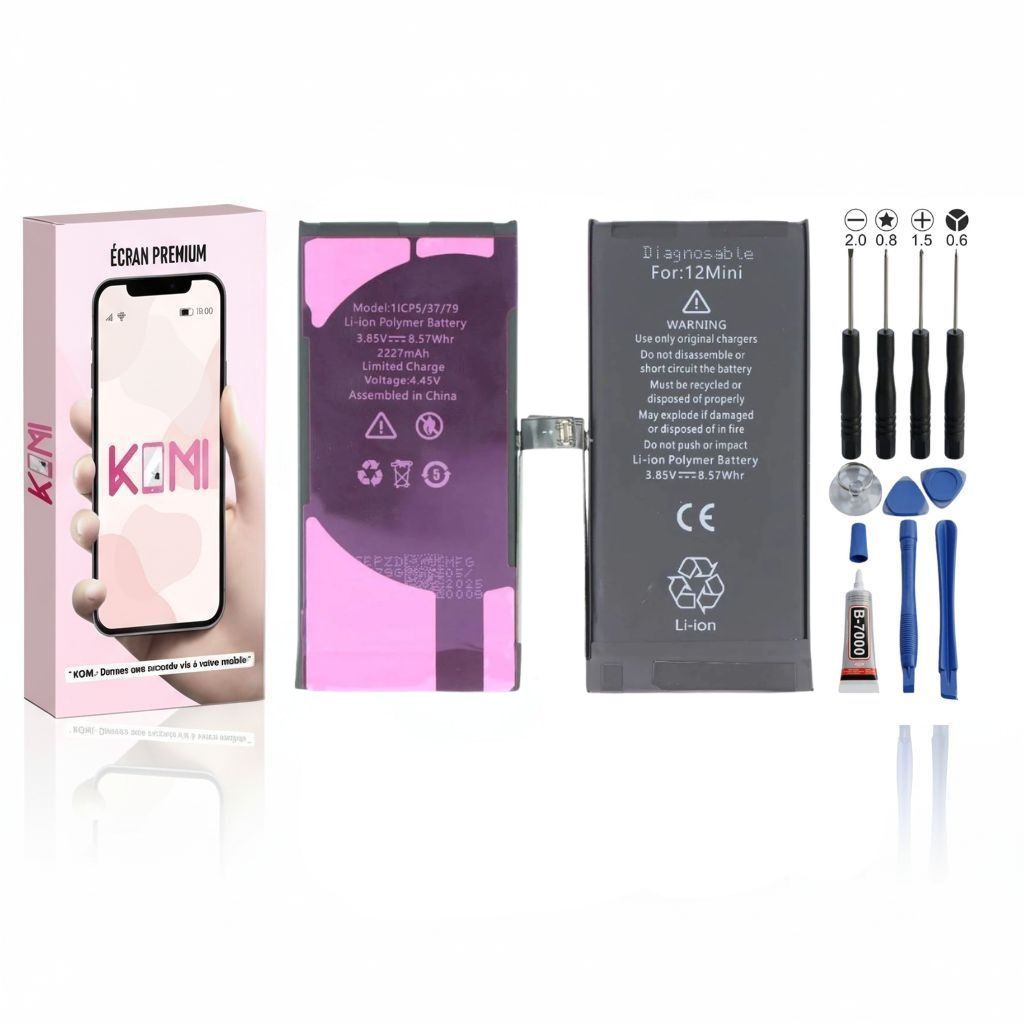 Batterie iPhone 12 Mini avec kit outils