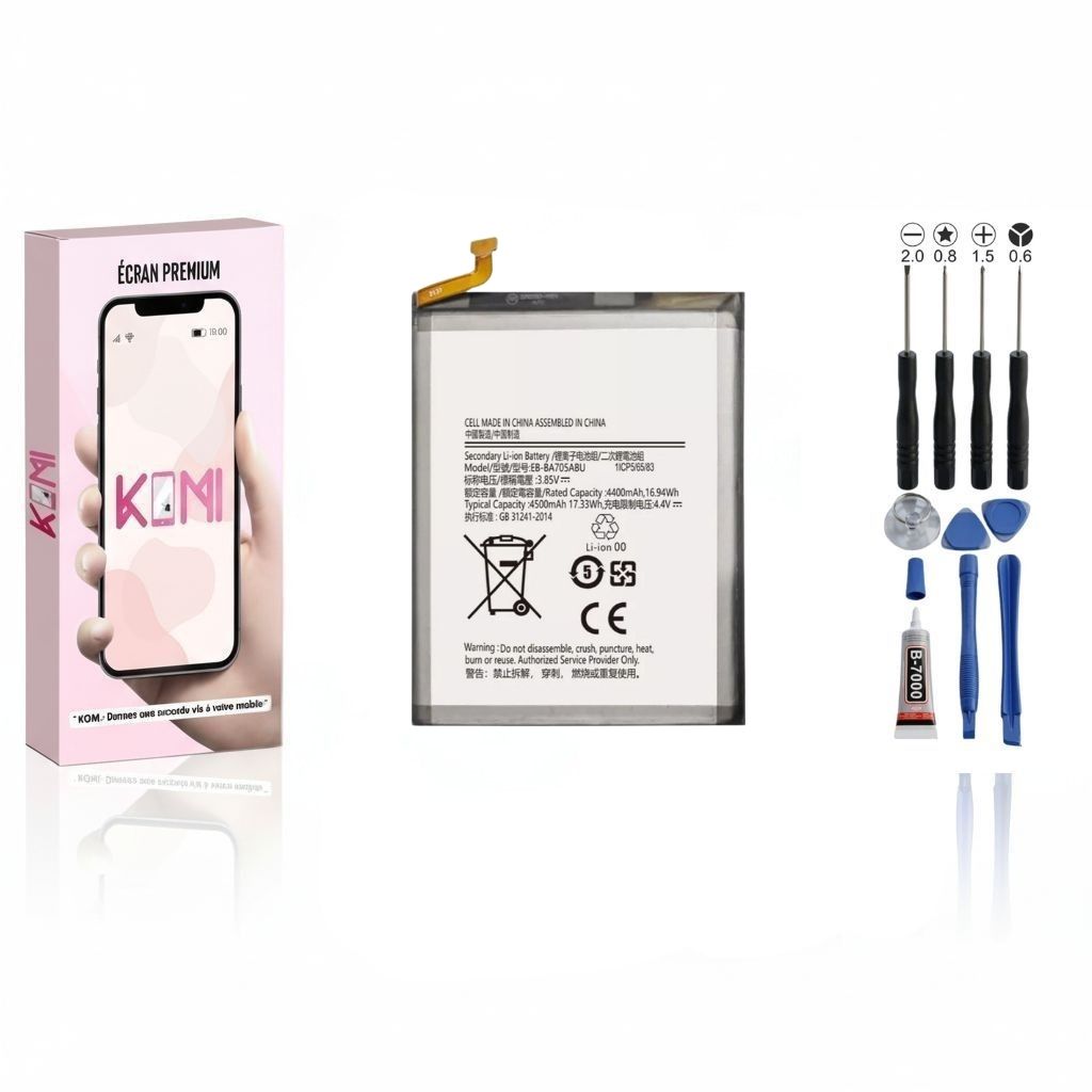 Batterie Samsung Galaxy A70 avec kit outils