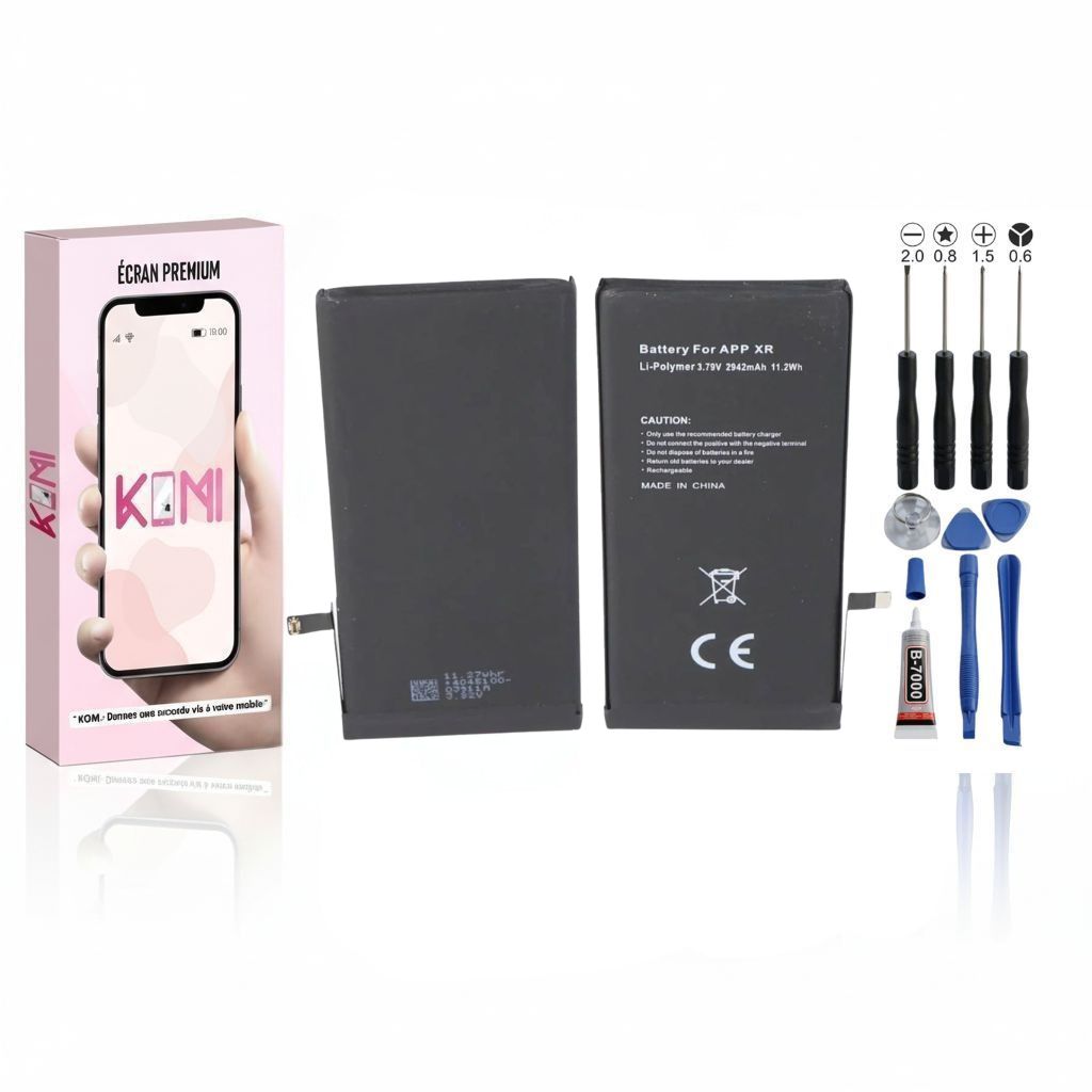 Batterie iPhone XR avec kit outils