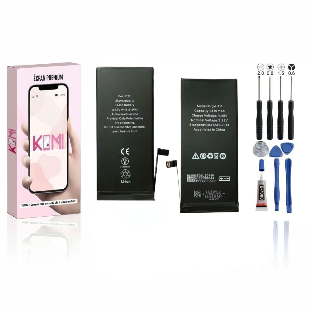 Batterie iPhone 11 avec kit outils