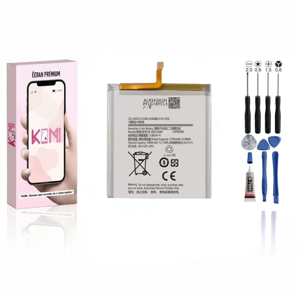 Batterie Samsung Galaxy S23 avec kit outils