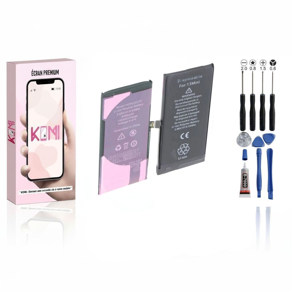Batterie iPhone 13 Mini avec kit outils