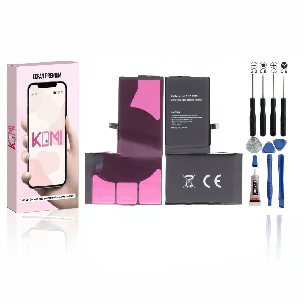 Batterie iPhone X avec kit outils