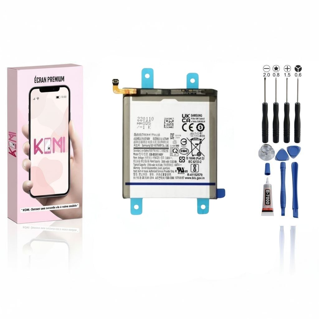 Batterie Samsung Galaxy S22 avec kit outils