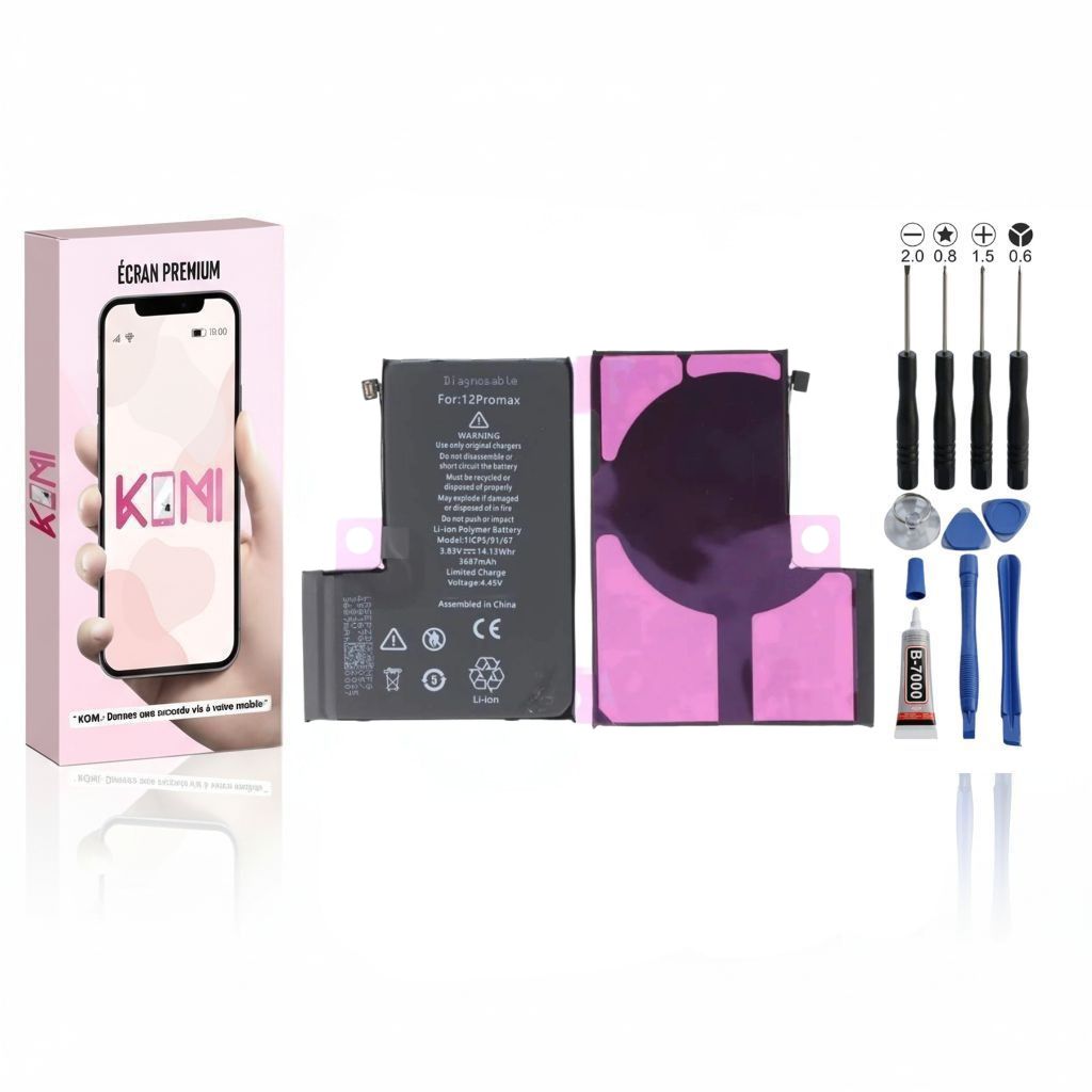 Batterie iPhone 12 Pro Max avec kit outils
