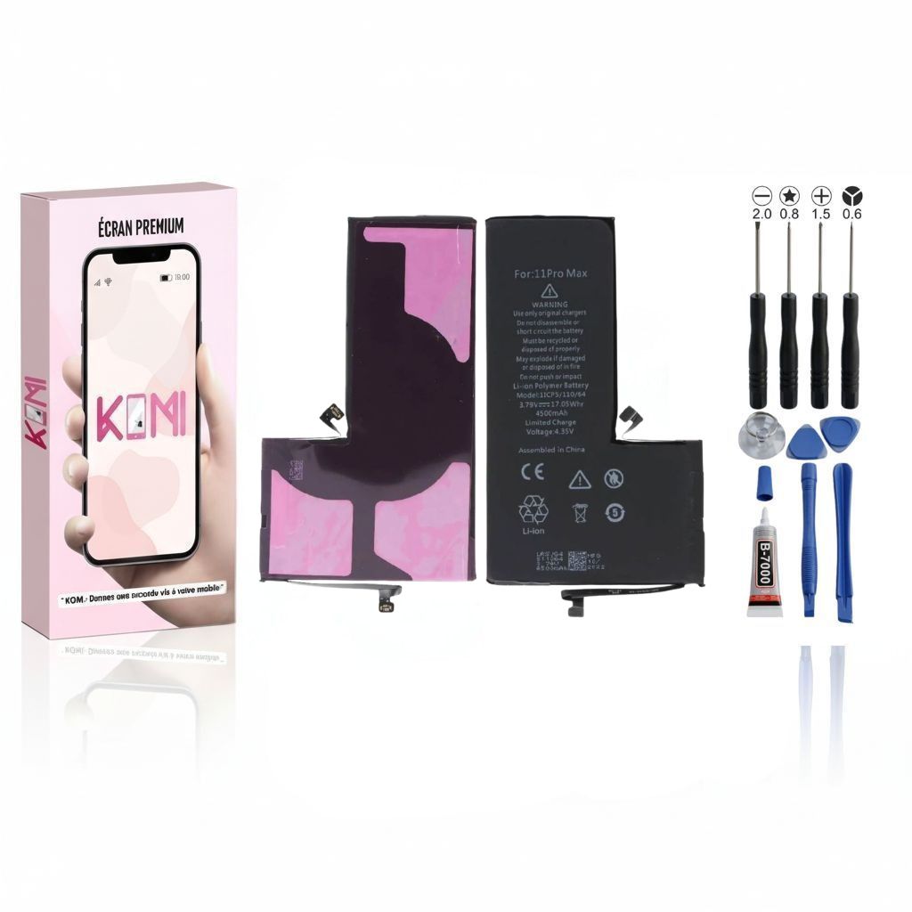 Batterie iPhone 11 Pro Max avec kit outils