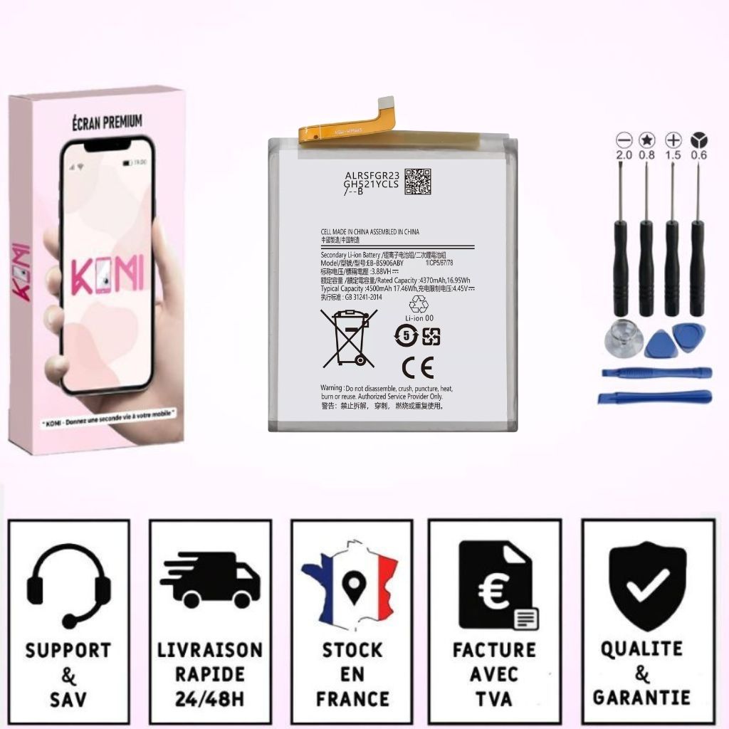 Batterie Samsung Galaxy S22+ avec colle