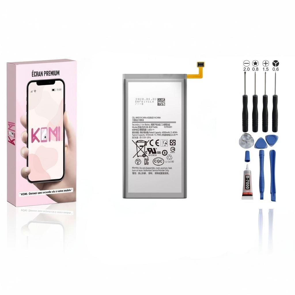 Batterie Samsung Galaxy S10+ avec kit outils