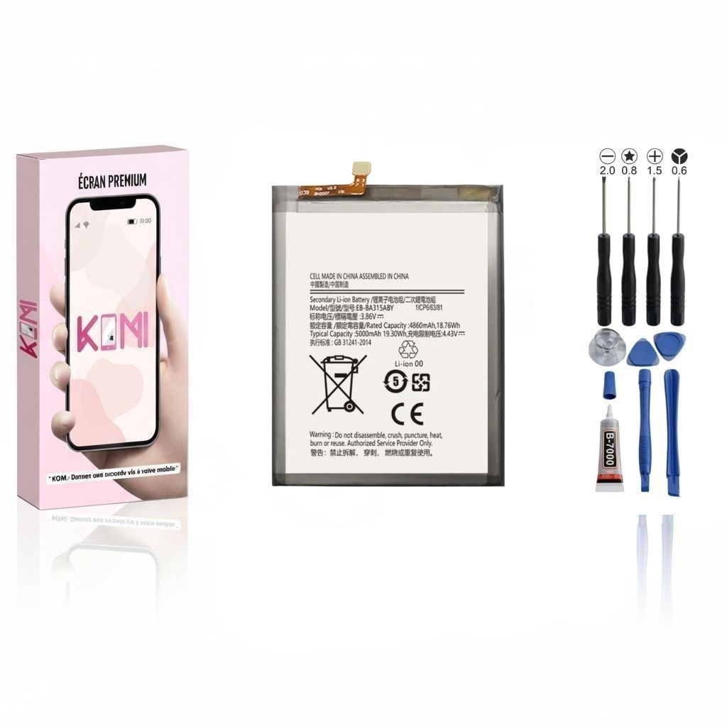 Batterie Samsung Galaxy A31/A32/A22 4G avec kit outils