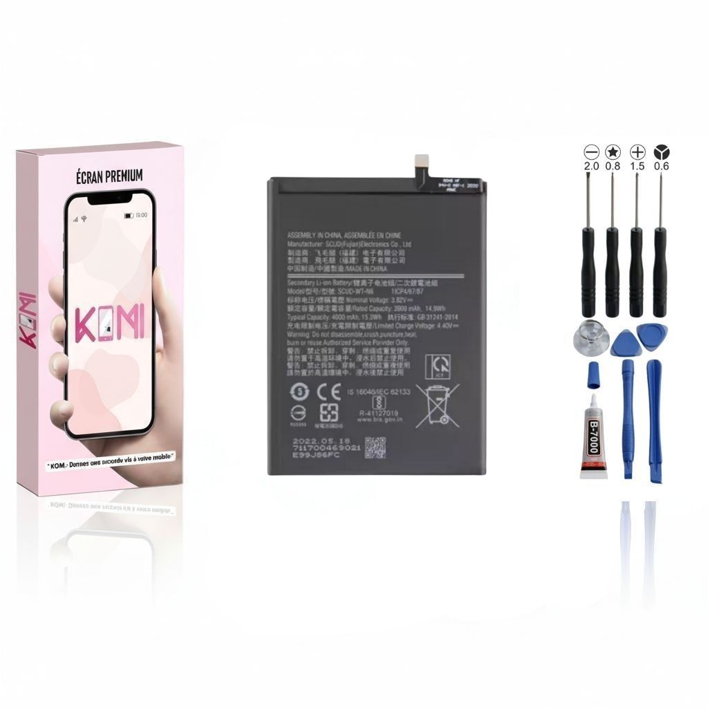 Batterie Samsung Galaxy A10s/A20s/A21s avec kit outils