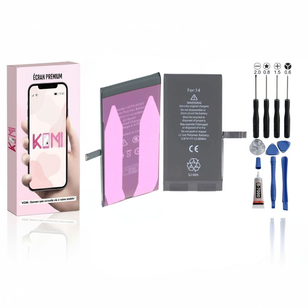 Batterie iPhone 14 avec kit outils