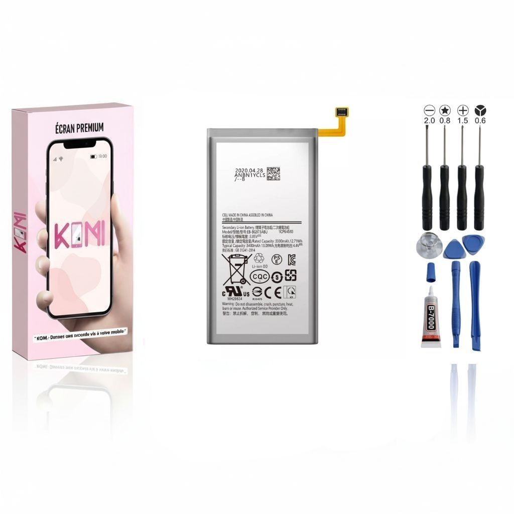 Batterie Samsung Galaxy S10 avec kit outils