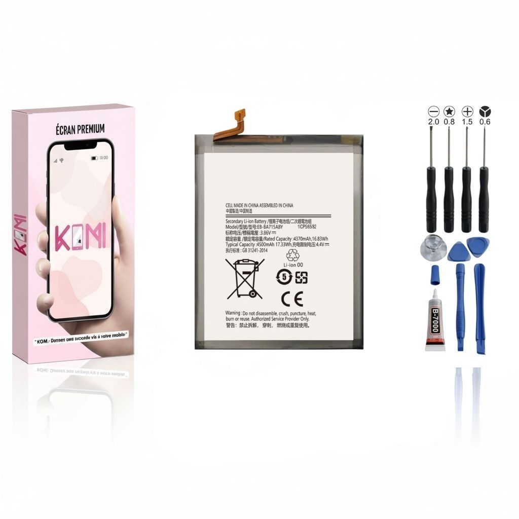 Batterie Samsung Galaxy A71 avec kit outils