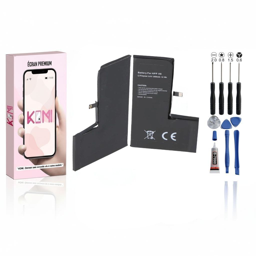 Batterie iPhone XS avec kit outils
