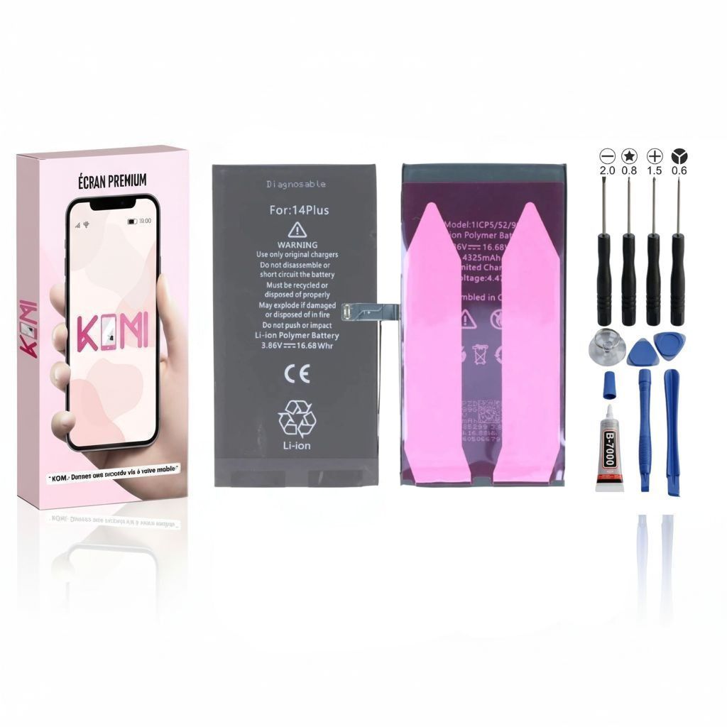 Batterie iPhone 14 Plus avec kit outils