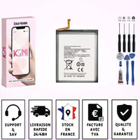 Batterie Samsung Galaxy S21 FE avec badges garantie