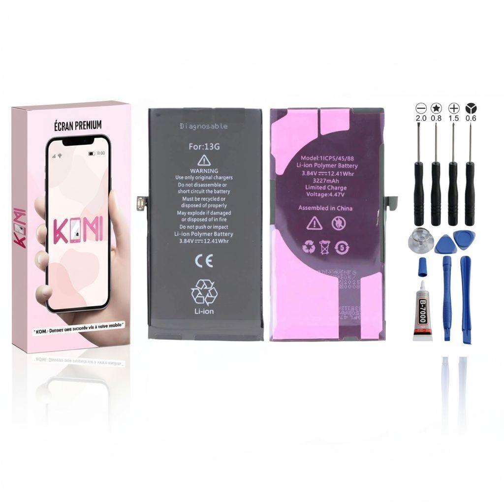 Batterie iPhone 13 avec kit outils