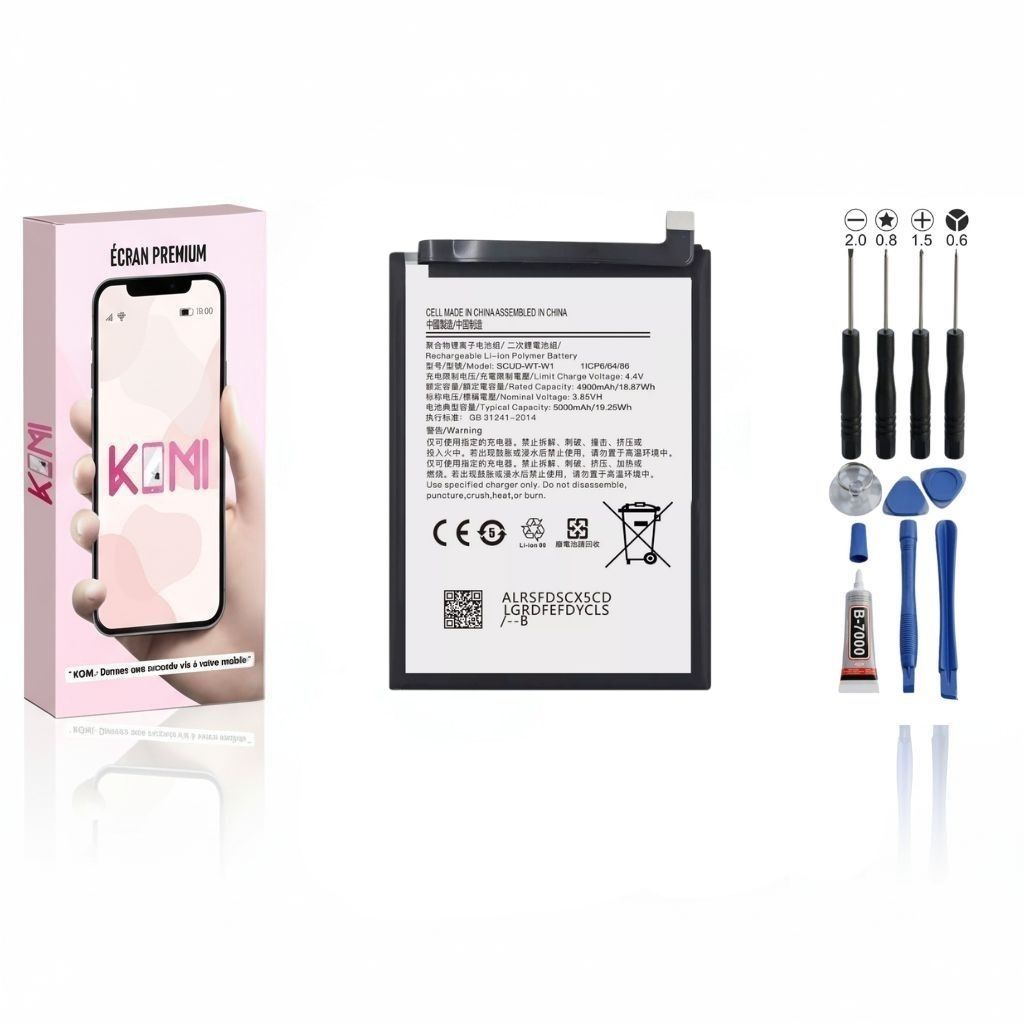 Batterie Samsung Galaxy A22 5G/A04/A04e avec kit outils