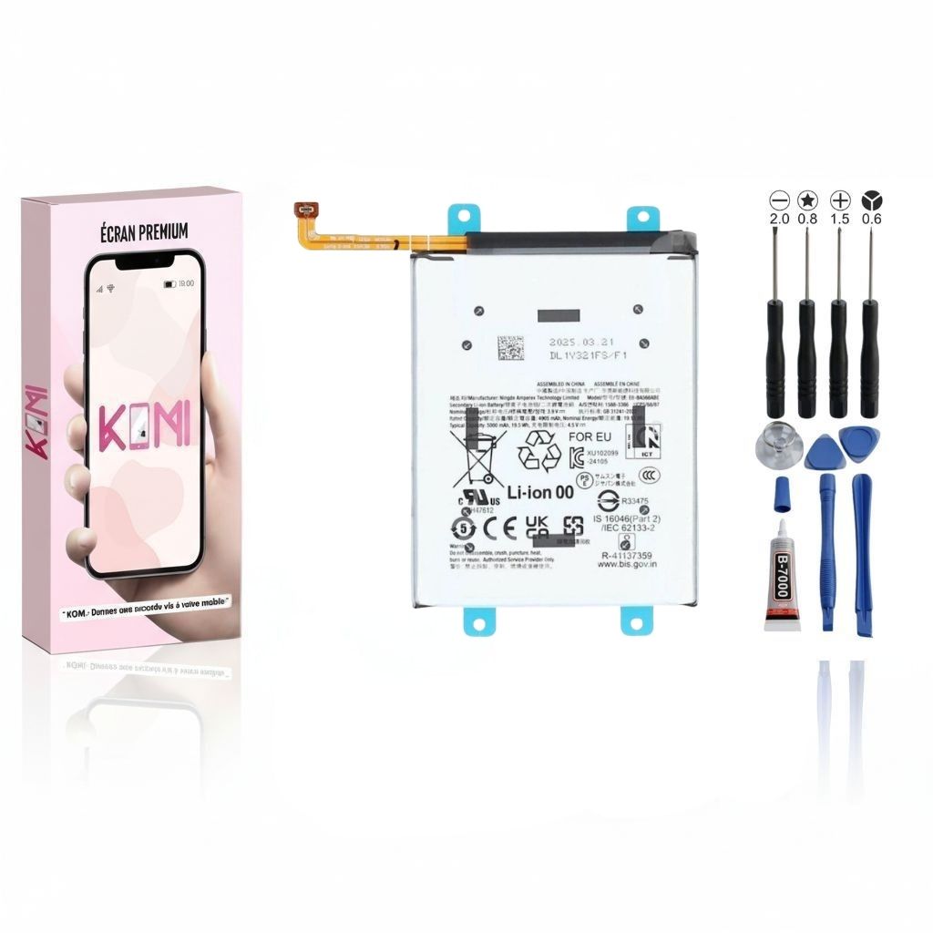 Batterie Samsung Galaxy A36/A37/A56/A57 avec kit outils