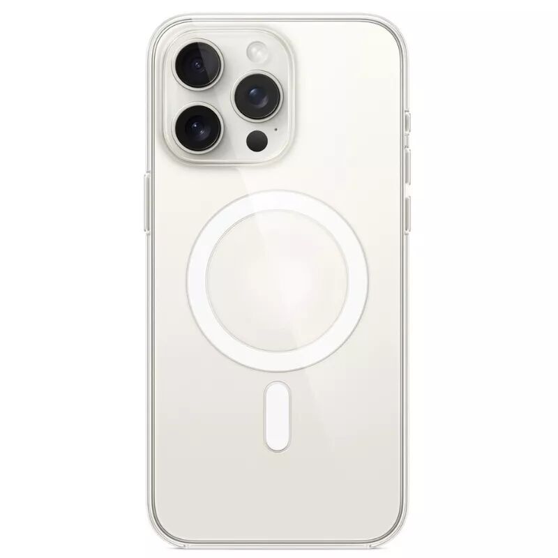 Coque Ko-MAG transparente pour iPhone 15 Pro Max