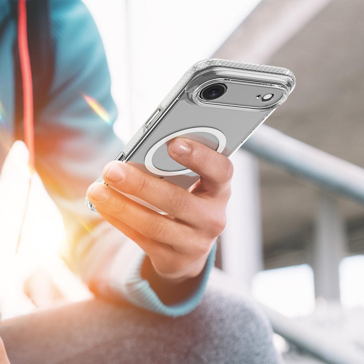 Coque Ko-MAG Transparente pour iPhone Air – Compatible Recharge sans fil