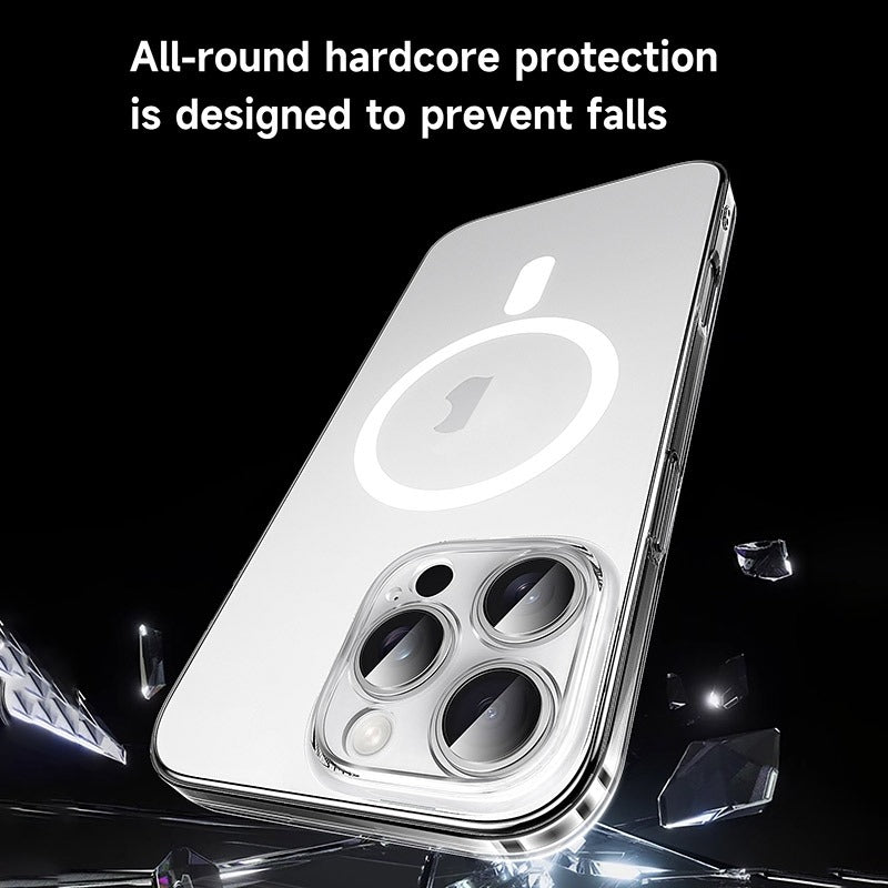 Coque Ko-MAG Transparente pour iPhone 17 Pro Max – Compatible Recharge sans fil