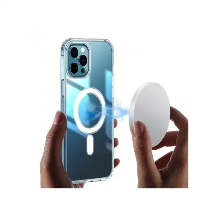 Coque Ko-MAG Transparente pour iPhone 15 – Compatible Recharge sans fil
