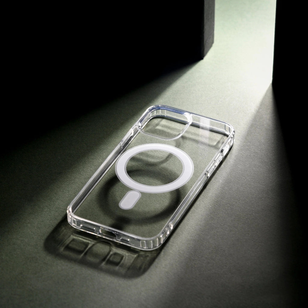 Coque Ko-MAG Transparente pour iPhone 14 – Compatible Recharge sans fil