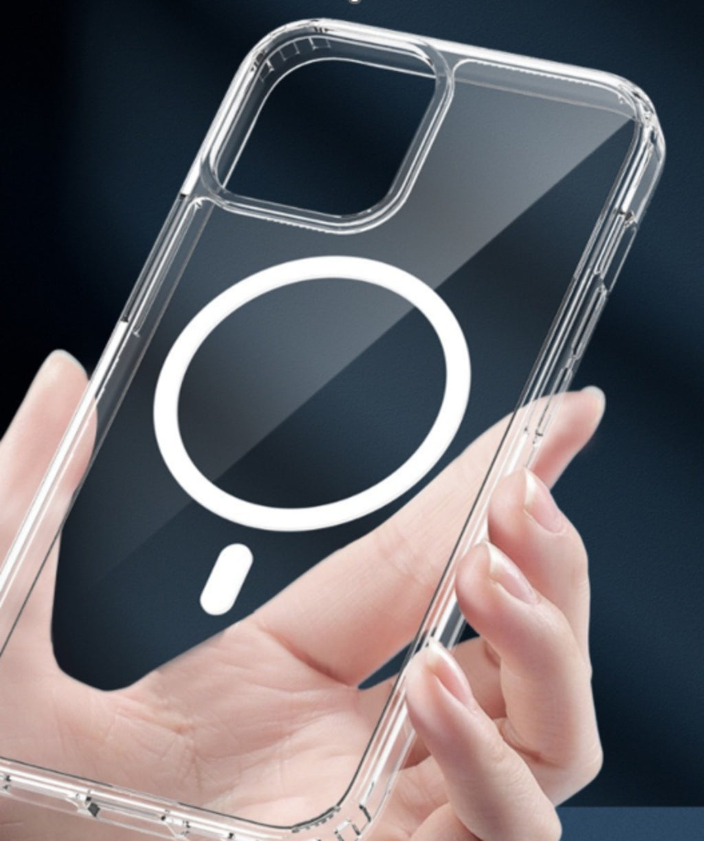 Coque Ko-MAG Transparente pour iPhone 13 – Compatible Recharge sans fil