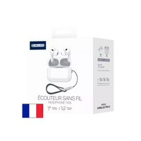 JELLICO - Écouteurs Sans Fil Bluetooth AirBlue Pro 2 – Intra-auriculaires TWS avec Boîtier de Recharge  Pods | Blanc