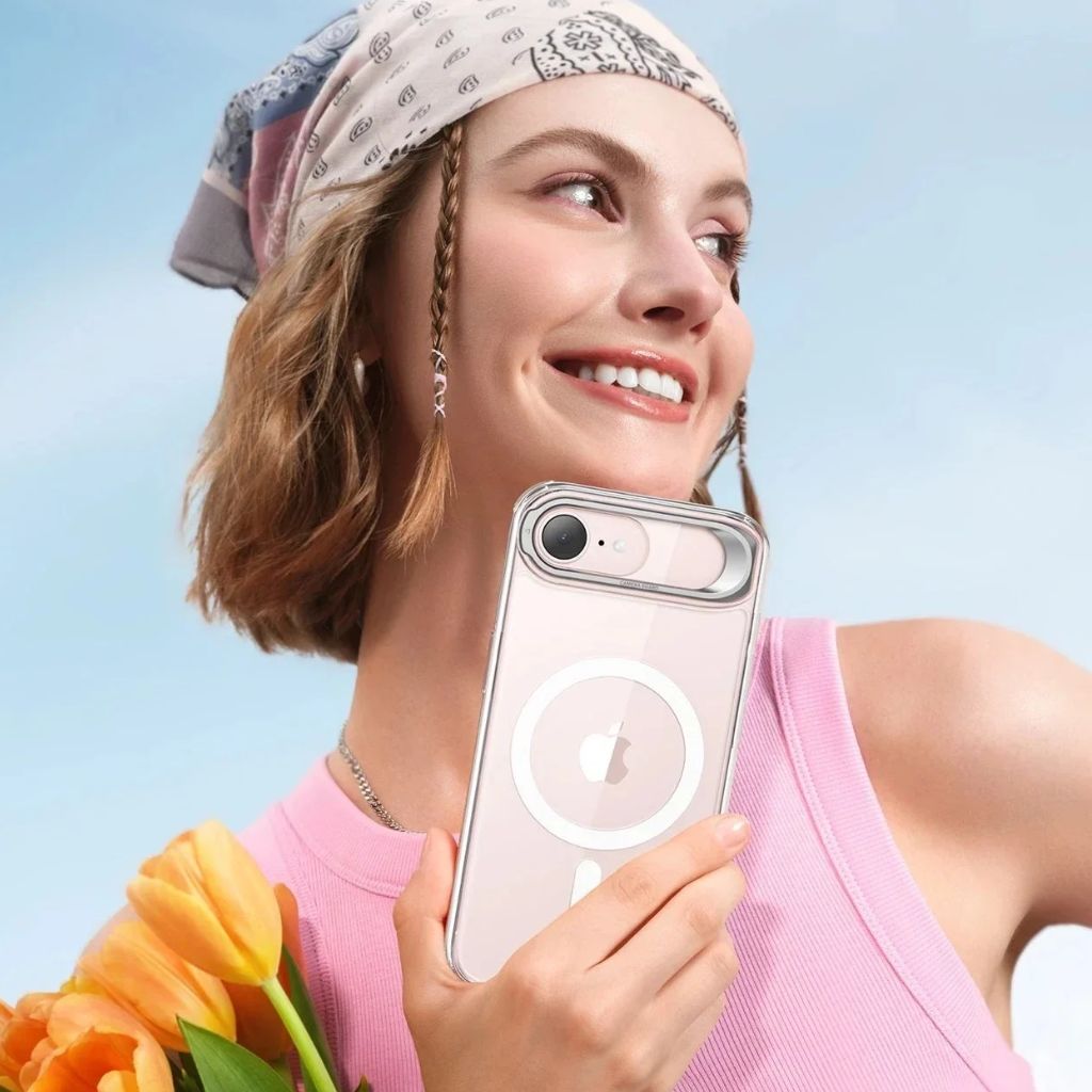 Coque Ko-MAG Transparente pour iPhone 17e – Compatible Recharge sans fil