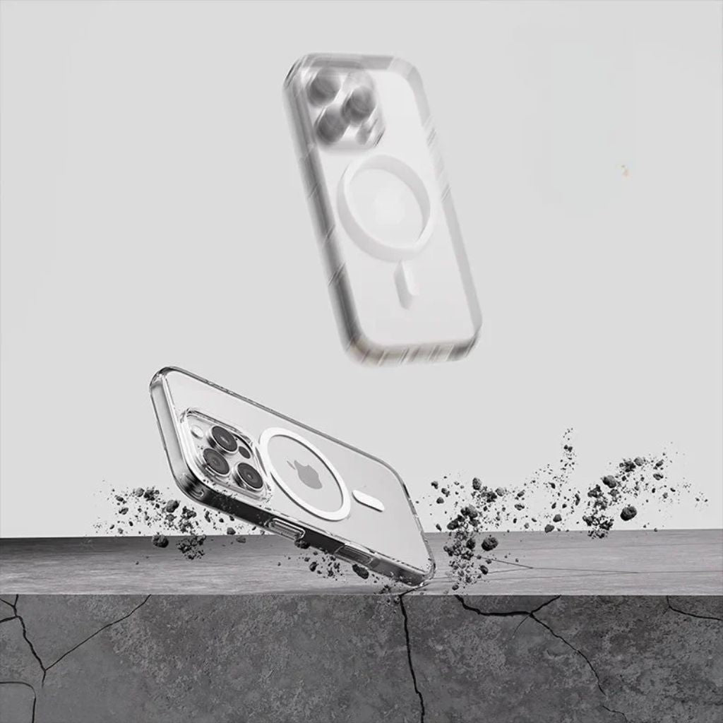 Coque Ko-MAG Transparente pour iPhone 17 Pro – Compatible Recharge sans fil
