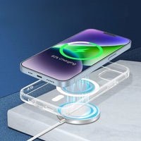 Coque Ko-MAG Transparente pour iPhone 13 mini – Compatible Recharge sans fil